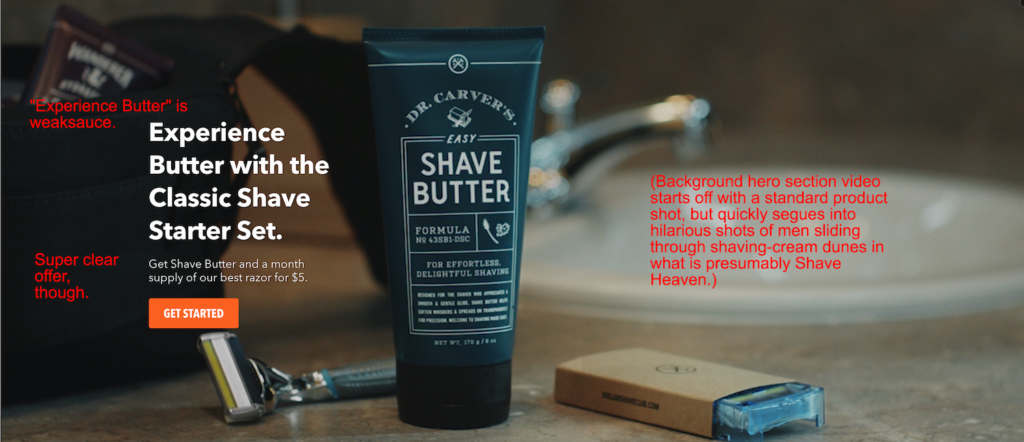 Dollar Shave Club Homepage_Annotated_2