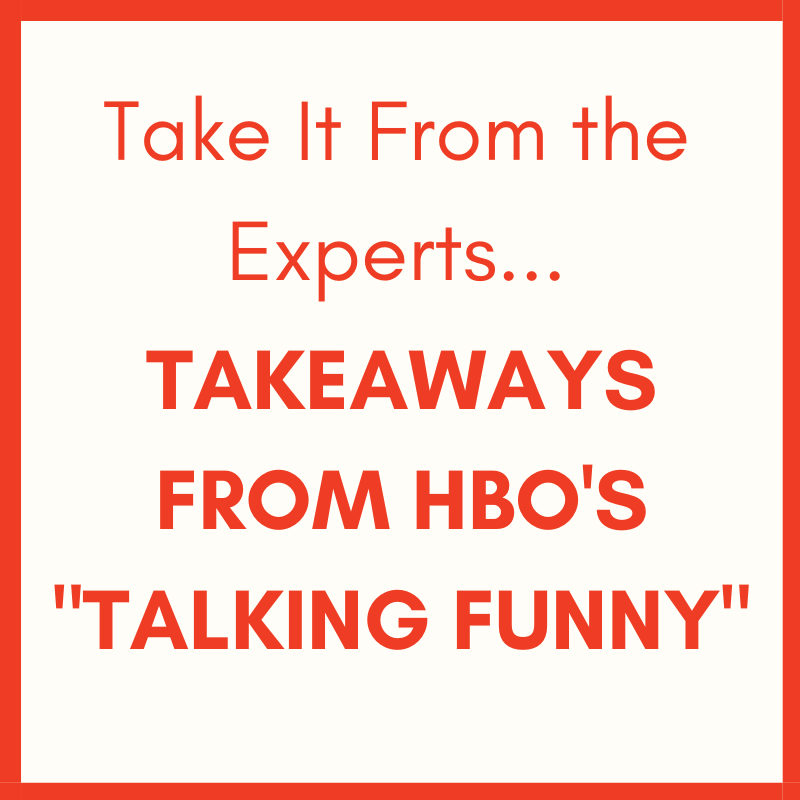 Take It From the Experts: HBO’s “Talking Funny”