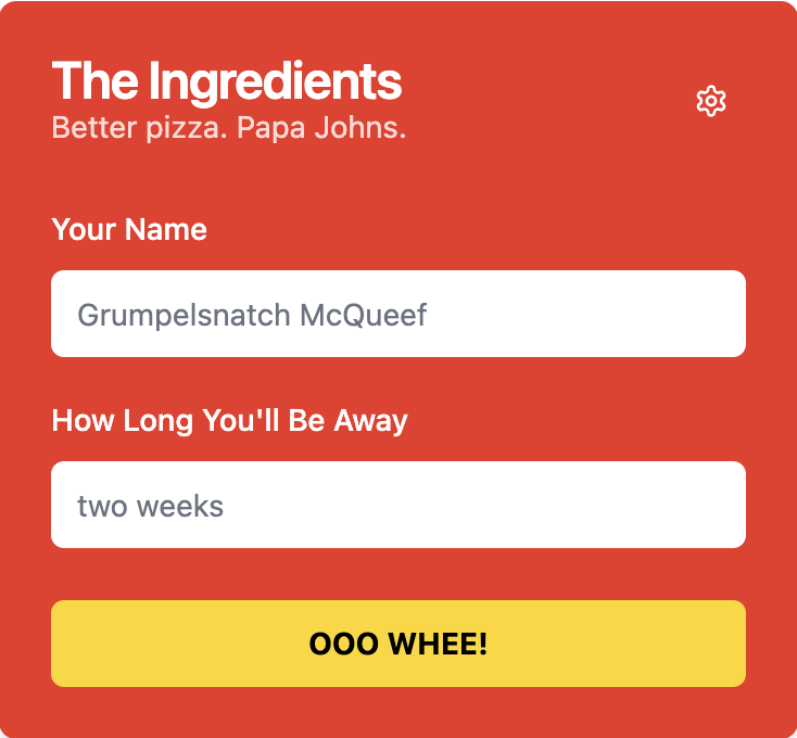 The Punchline OOO Generator